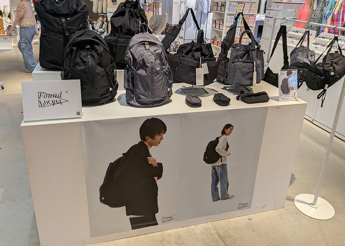 Found Pocket POP-UP at Editorial ミヤシタパーク店